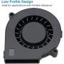 GDSTIME 75mm Blower Fan 2PIN, 75mm x 15mm Cooling Blower Fan, 5V DC Brushless Cooler Fan