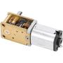 Mini Micro Metal Gear Motor, Reduction Motor Geared Motor N20 DC12V Speed Reduction CW/CCW Micro Motor DC Gear Motor(DC12v381RPM)