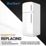 Ultra Durable 2188874 Refrigerator Condenser Motor Replacement Part by BlueStars - Exact Fit for Whirlpool Kenmore KitchenAid Refrigerators - Replaces 2188875 WP2188874 PS11739140 AP6006075
