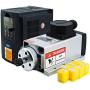 110v Spindle Motor Kit，1.5Kw Square Air Cooled Spindle Motor 24000Rpm 400Hz ，VFD Variable Frequency Drive ，7 pcs ER11 Collets （1-7mm）for CNC Router Engraving Milling Machine (1.5KW-110V)