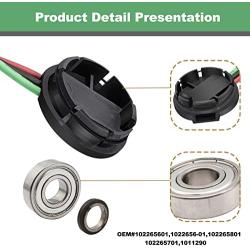 CLUBRALLY Club Car Speed Sensor and GE Magnet Kit for Golf Cart DS IQ & Precedent with GE Motor Only 102265601 120402100