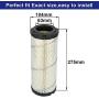 Outer Inner Air Filter for Kohler 25 083 01-S 25 083 04-S 841497 821136 M131803 M131802 Kawasaki 11013-7020 11013-7044 11013-7019 11013-7045