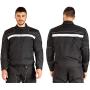 DOVER Mens Motorcycle Jacket from WICKED STOCK Waterproof Riding Jacket with Removable Thermal Liner CE Armor