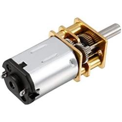 Hxchen DC 6V 60RPM Mini Metal Gearwheel Gear Motor 3mm Shaft for Robot Wheel DIY Toys