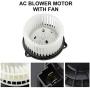 700012 HVAC Blower Motor with Fan Cage Fit For 2002-2008 Dodge Ram 1500 2500 3500 | 2002-2004 Jeep Grand Cherokee Replaces 5096256AA 615-00649 615-00635 615-0629 5012701AB 5096255AA PM9198