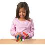 hand2mind - 46485 3/4-Inch Multi-Colored Linking UniLink Cubes (Set of 1,000) & 343B Foam Two-Color Counters for Kids Ages 5-8, Math Supplies for Early Math Learners, Math Manipulatives (Pack of 200)