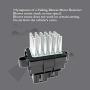 HVAC Blower Motor Resistor Control Module Fits Buick Cadillac GMC Hummer Pontiac Saturn Replace 15-81638 13501703 15141283 1580863 1581638 4P1594