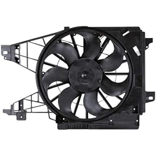 TYC 621950 Cooling Fan Assembly Compatible with 2006-2009 Chevrolet Corvette