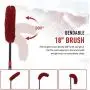 Orion Motor Tech 3pc Car Wheel Rim Cleaning Brush Set | Cleaning Kit for Bike Truck and Car Wheel Hubs and Tires | 3 Brush Wheel Cleaning Set for Car Detailing with 8