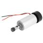 ER11 Spindle Motor，300W DC48V Brushless Spindle Motor，CNC Spindle Motor PCB Spindle Motor Air Cooled Motor DIY Engraver Accessories