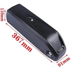 Grideto 52V 20Ah Ebike Battery Cell Li-ion Electric Bike Battery Hailong 52V Battery & 2A Charger for 48V Motor BBS02