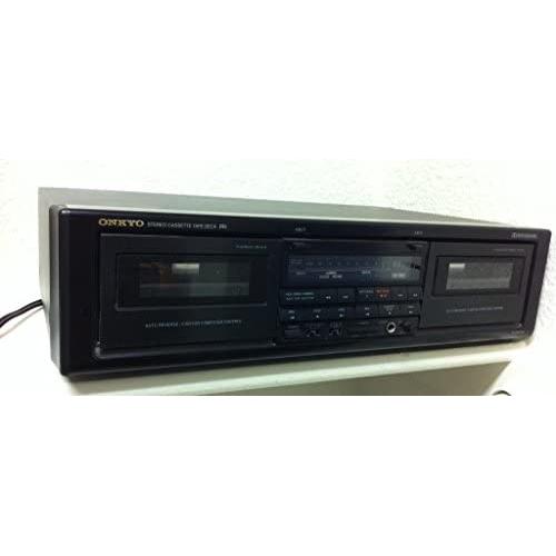 Onkyo TA-RW404 Stereo Double Cassette Player Recorder Deck Dolby System Dual Tape Dolby B-C NR HX Pro Auto Reverse 2 Motor Computer Control