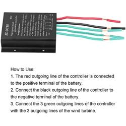 48V 400W Wind Turbine Controller Waterproof Generator Battery Charge Regulator Accessory Generator Regulator