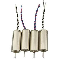 Upgraded Motor for JJRC H36 Tiny Whoop Micro Drone CW CCW Replacment Motor Parts 4PCS (H36 Motor)