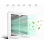 JAHH Ventilation Fan Wall-Mount Range Hood Ductless Convertible Duct Kitchen Chimney-Style Over Stove Vent, Exhaust Fan