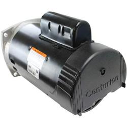 A.O Smith B2748 Single Speed Square Flange Threaded Shaft Motor for Pools, 2 HP
