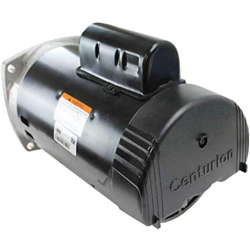 A.O Smith B2748 Single Speed Square Flange Threaded Shaft Motor for Pools, 2 HP