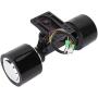 Gaeirt Drive Scooter Hub Motor, 72Mm Single Drive Scooter Hub Motor Kit, Replacement Part Wheel Engine Remote Control for Assembly Electric Skateboard