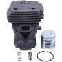 44MM Cylinder Piston Kit for Husqvarna 445 445E 450 450E JONSERED CS2245 CS2245S CS2250 Chainsaw Motor Engine Rebuild Pa