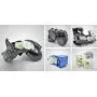 Fielect 84 Type Plastic Gears Set Plastic Belt Pulley Gears Combination for DC Motor DIY Model Toys