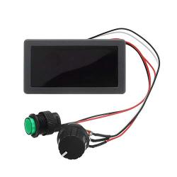New DC 6V/12V/24V 6A/8A PWM Motor Speed Controller Digital LED Display Variable Speed Regulator with IR Remote Controller