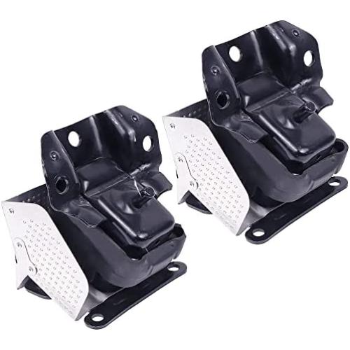Engine Motor Mount 2pcs with Heat Shield Compatible with Fits 2007 2008 2009 2010 2011 2012 2013 2014 Chevrolet Tahoe Silverado Suburban Avalanche GMC Sierra Yukon Cadillac Escalade A5365HY 15854941