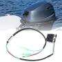 Dweekiy Motor Trim Switch, Trim Tilt Switch Remote Control Assembly Fit for Engine Outboard Motors 703-82563-01-00