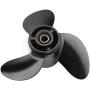 Outboard Boat Engine Propellers, Aluminum Alloy Boat Propeller 7.8x8 for Tohatsu Nissan Mercury Outboard 4HP 5HP 6HP