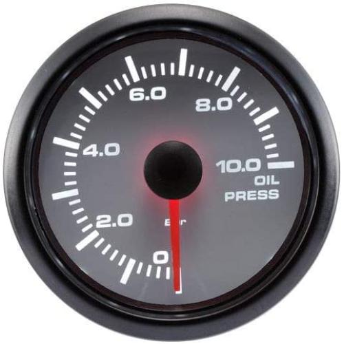 MOTOR METER RACING Electronic Oil Pressure Gauge BAR 2