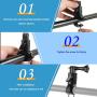 Bike Mount Handlebar for Insta360, 1.1 -1.9