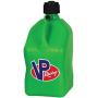 VP Racing Fuels 5 Gallon Square Motorsport Utility Container Green with Deluxe Filler Hoses (2 Pack)
