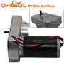 QHQSQC RV Slide Out Motor 18:1Ratio Replacement RP-785615 30 Amp 12 Volt 5800 RPM Camper Slideout Motor M-8910, 132682, 168956