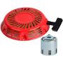 HIFROM Replace Recoil Starter with Starter Cup Compatible with Honda GX240 GX270 8HP 9HP Engine Motor Parts + 6pcs Recoil Starter Bolt