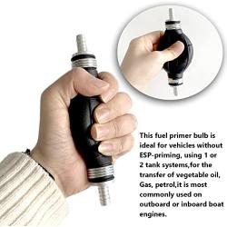 TuoP Marine Outboard Fuel Line Primer Bulb, Universal Rubber fit for Boat/Car/Motorcycle Accessories