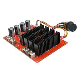 3000W 60A 50V Speed Controller PWM Motor Speed Regulator DC 10-50V Voltage Regulator Control Switch for LED Light Emitting