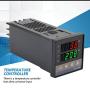 Digital Temperature Controller REX-C100FK02-V×an High Accuracy Temperature Alarm Controller for Motors, Refrigeration or Heating Products