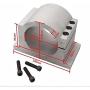 2.2KW Water Cooled Spindle Motor ER20 24000rpm 400Hz+2.2KW VFD Inverter Variable Frequency Driver 110V+80mm Clamp+80W Pump+6m Pipe+14pcs Collet CNC Kit for CNC Router Engraving Milling Machine