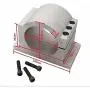 2.2KW Water Cooled Spindle Motor ER20 24000rpm 400Hz+2.2KW VFD Inverter Variable Frequency Driver 110V+80mm Clamp+80W Pump+6m Pipe+14pcs Collet CNC Kit for CNC Router Engraving Milling Machine
