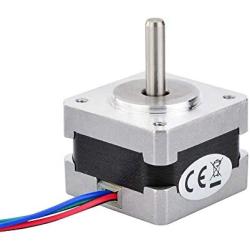 STEPPERONLINE Nema 14 Motor Step Motor 1.8deg Bipolar 12V 0.4A 14Ncm/20oz.in 35x35x26mm 4-wire