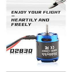 Hobbyhh D2830 (2212) brushless Motor 1200kv Power 260W with 3.5mm Plug for DIY RC Glider Aircraft Plane and UAV