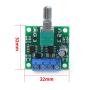 V TELESKY PWM DC Motor Speed Controller 1803BK DC Motor Driver 2A Motor Driver PWM Low Voltage with Speed Control Knob 1.8V 3V 5V 6V 12V 30W (6Pcs)