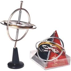 Big Game Toys~Gyroscope Gyro All Metal Stand Spinning Top Toy Science Physics Inertia Box USA