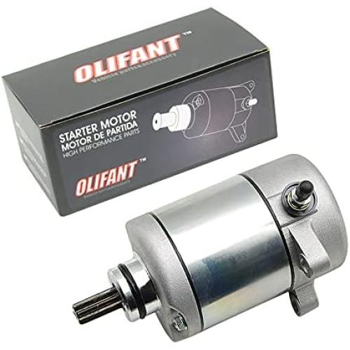 Starter for Honda Recon 250 1997-2007 TRX250TE TRX250TM TRX250 / SportTrax 250 TRX250EX 2001-2008 / TRX250X 2009-2019 31200-HM8-003 31200-HM8-A41