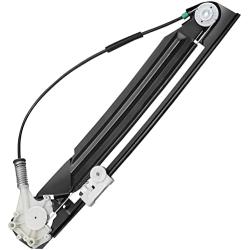 A-Premium Power Window Regulator without Motor Replacement for BMW E39 525i 528i 530i 540i M5 2000-2003 (Bulit after 03/1999) Rear Passenger Side