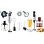 2 Set of 5 in 1Immersion Blender,Heavy Duty Copper Motor Hand Blender & Small Immersion Blender