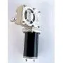 ALL TRUCK PRODUCTS 1200W/90:1 - 2 HP - Universal Replacement Dump Truck Trailer Tarp Motor w/ Chrome Cover - 3 Yr Warranty