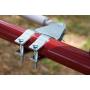 Ghost Controls Heavy-Duty Solar Automatic Gate Opener Kit for Driveway Swing Gates with Long-Range Solar Gate Opener Remote - Model TDS2XP