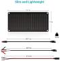 Renogy 10 Watts Portable Solar Battery Charger Maintainer, Backup for Car Boat Marine Motorcycles Truck