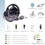 Electric Bike Conversion Ebike Motor Kit Mid Drive BBS02B 500W 750W BBSHD BBS03 1000W E-Bike Components Electric Bicycle Central Engine with Optional Display