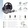 Kit de Conversion pour Vélo Électrique Moteur BBS02B 500W/750W/1000W BBSHD BBS03 – Moteur Central pour Vélo Électrique avec Écran Optionnel Kit de Conversion pour Vélo Électrique Moteur BBS02B 500W/750W/1000W BBSHD BBS03 – Moteur Central pour Vélo Électrique avec Écran Optionnel